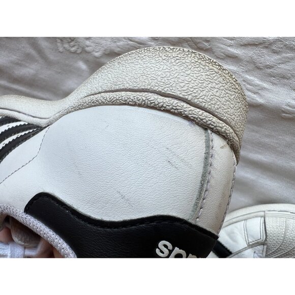 Adidas Superstar Sneakers Women’s Size 5.5 White Black Shoes - Picture 13 of 16